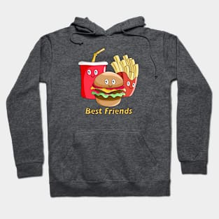 Fast Food Best Friends Hoodie